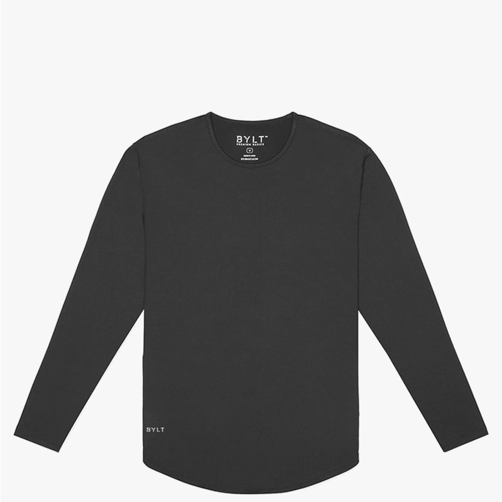 Men's Black Long Sleeve Shirt